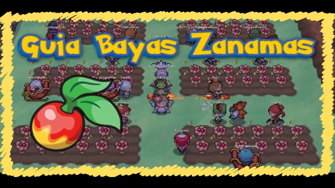 Guia de farmeo de BAYAS ZANAMAS en PokeMMO 2024