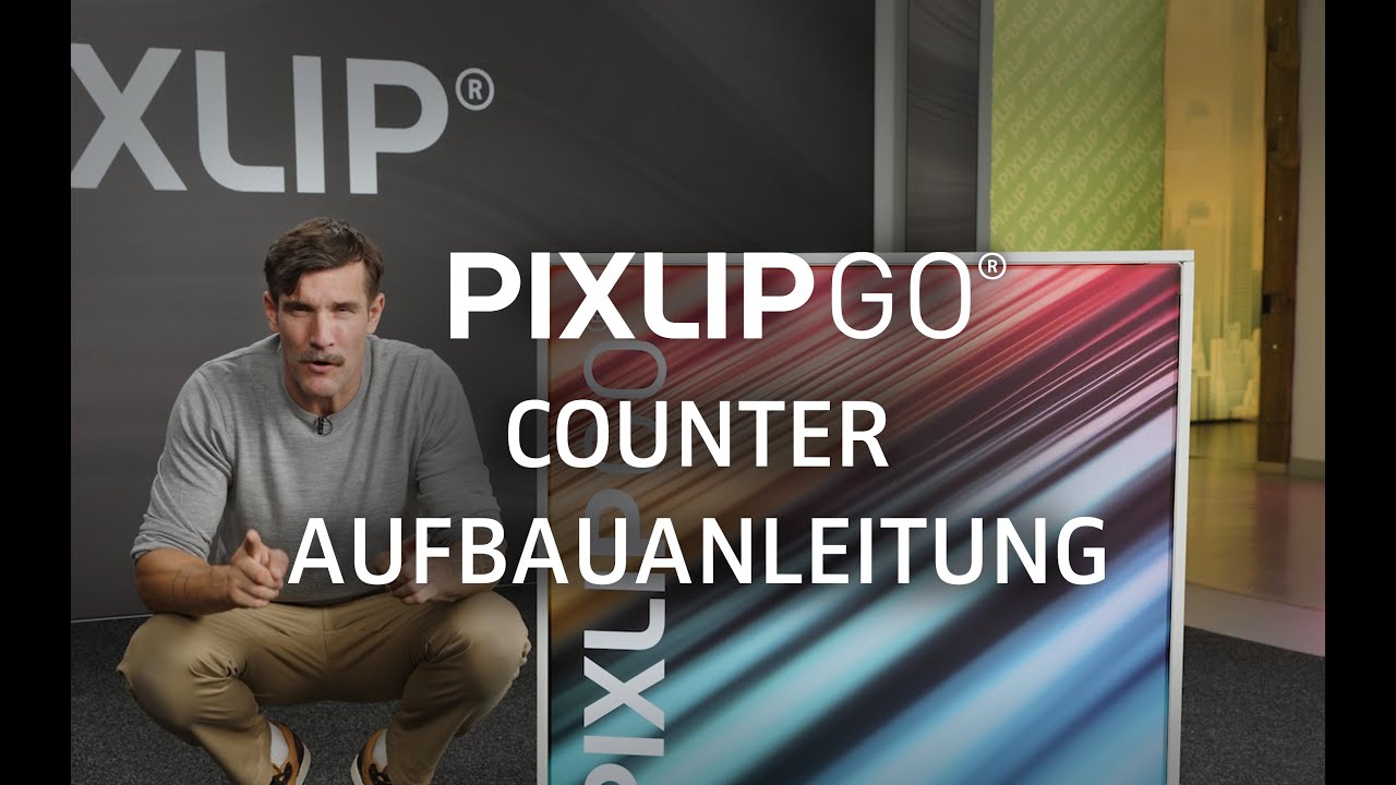 PIXLIP GO COUNTER L - Aufbauanleitung