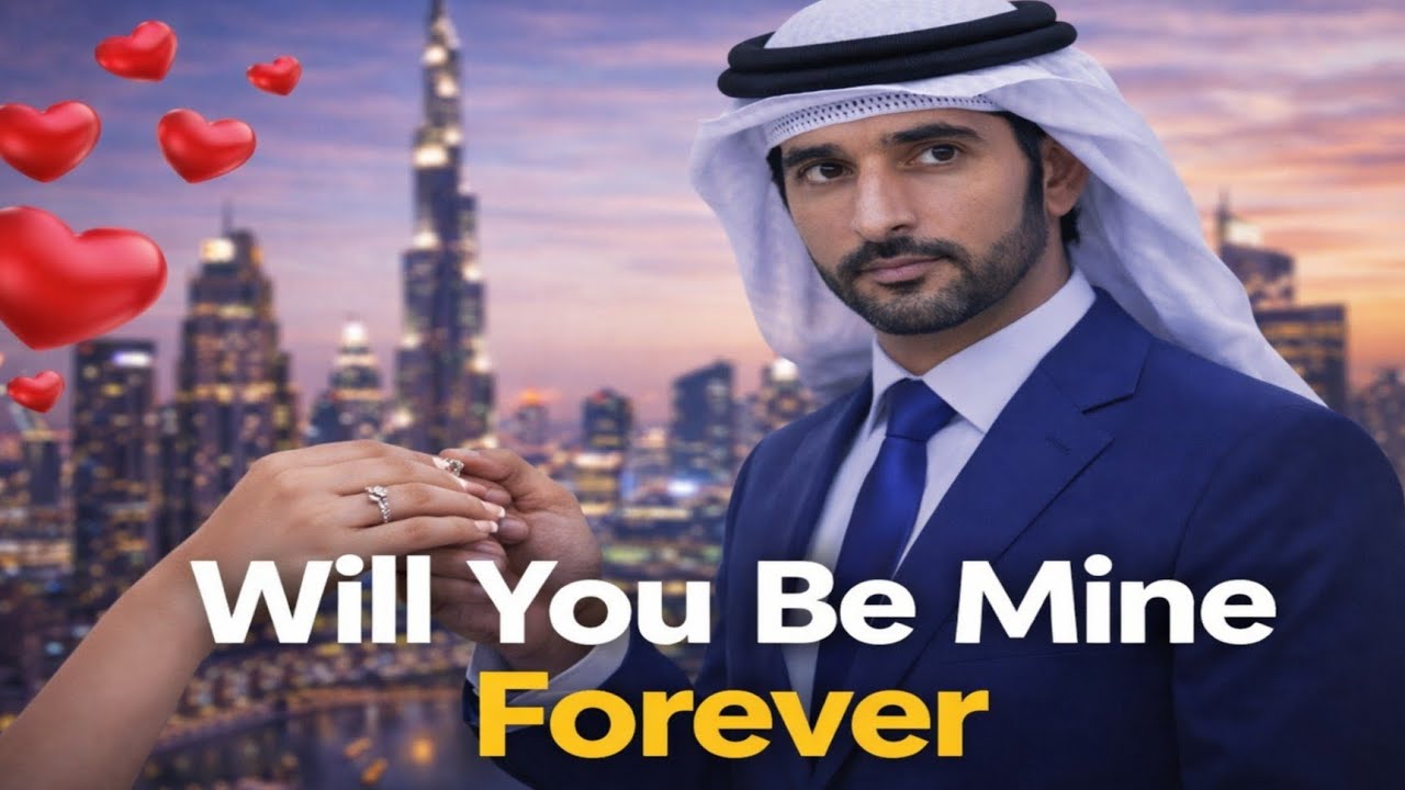 Will you be mine forever| today poems sheikh Hamdan| #fazza3team #heartfeltpoem #marriage 