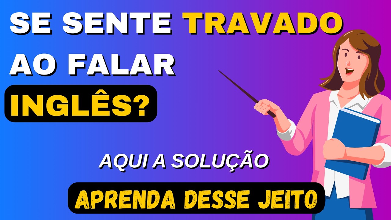 💬📣É IMPOSSÍVEL não aprender INGLÊS fazendo isso. Aprenda mais rápido, fácil e sem regras. Curso