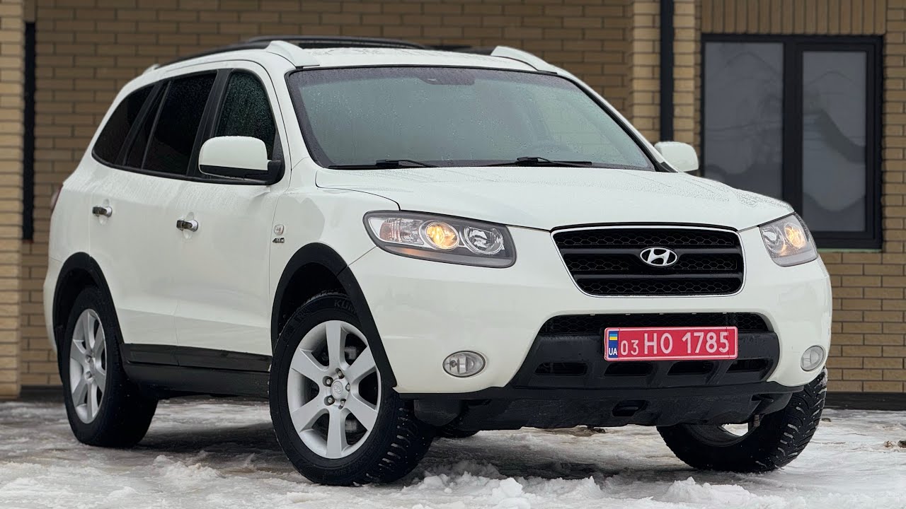 HYUNDAI SANTA FE 4X4◾️2.2 ДИЗЕЛЬ АВТОМАТ 2007р 4WD🔥Огляд на свіжопригнане авто з Європи❗️