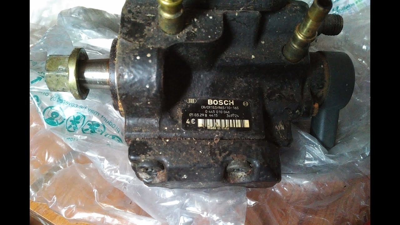 Réparation d'une pompe HP d'un moteur 2.0 HDI Peugeot Expert