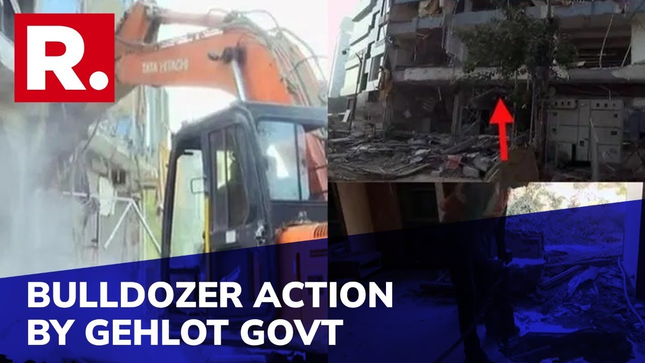 Rajasthan Govt Takes 'Bulldozer Action' On Paper Leak Accused, House Razed Down
