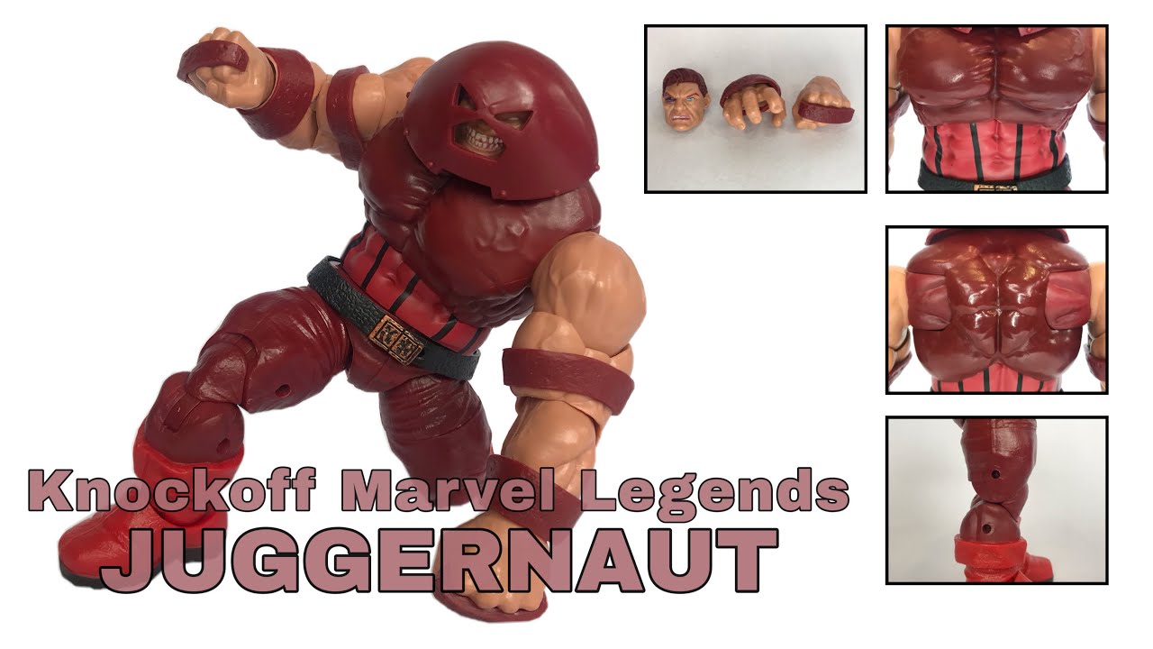Action figure review - Knockoff Hasbro Marvel Legends Juggernaut