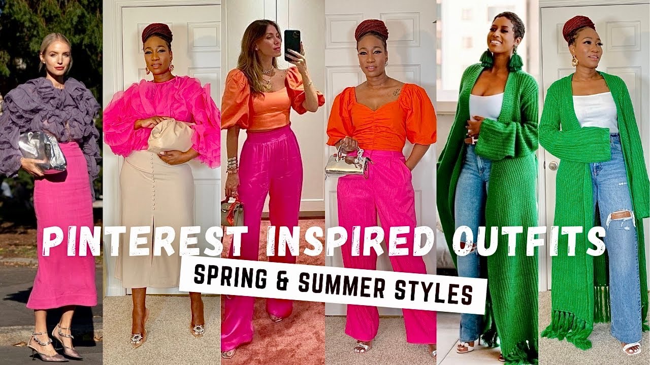 RECREATING PINTEREST OUTFITS | Spring & Summer Outfit Ideas | KASS STYLZ