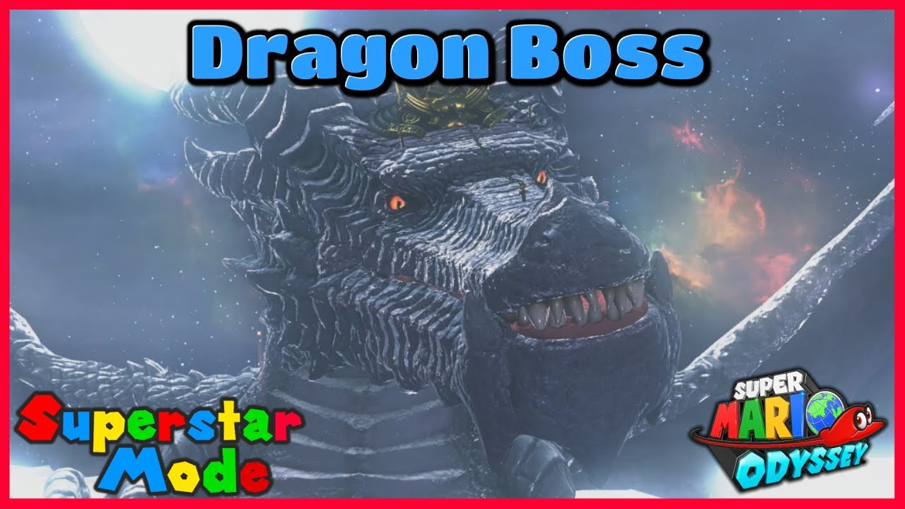 Super Mario Odyssey MASTER MODE - Dragon Boss on INSANE Difficulty