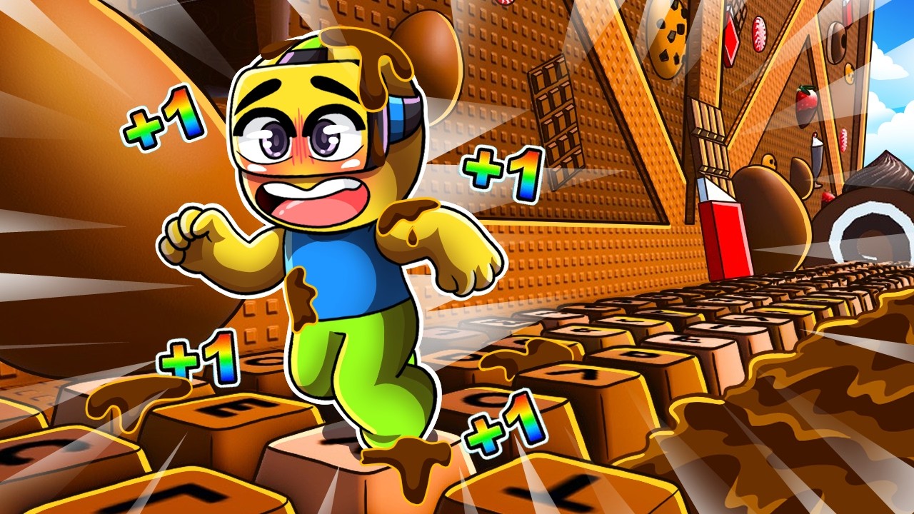 +1 DE VELOCIDAD CADA SEGUNDO EN EL OBBY DE TECLADO ASMR en Roblox