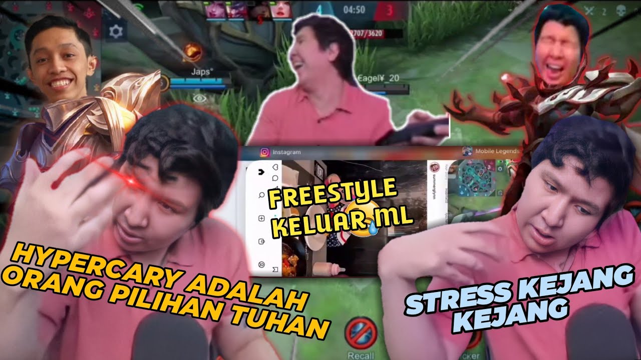KUMPULAN KEKOCAKAN WINDAH MAIN ML | Momen Kocak Windah Basudara Mobile Legends Goes To Mythic