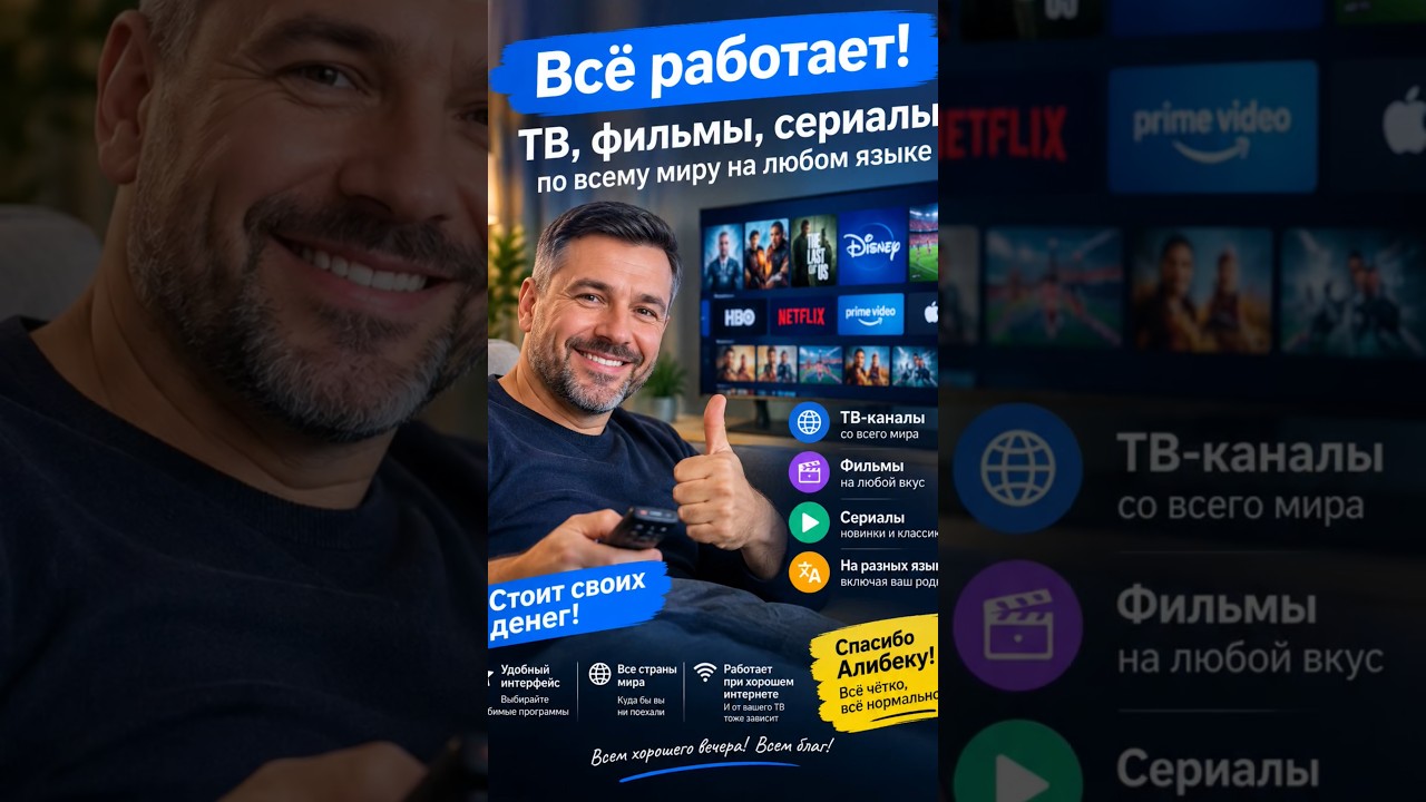 NewTV отзыв: ТВ, фильмы, сериалы и программы со всего мира на родном языке &mdash; всё работает отлично! 👍