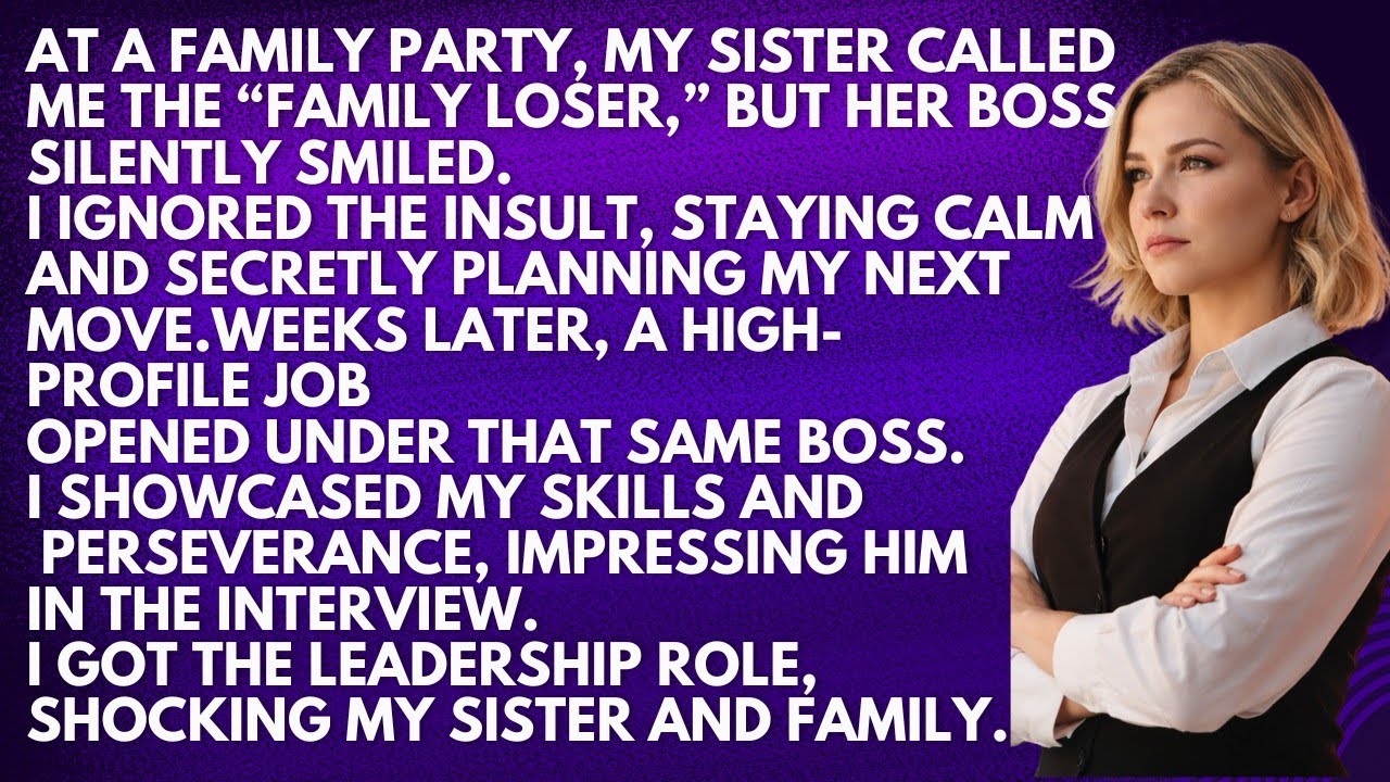 My family labeled me a loser — the man who hired her watched me closely