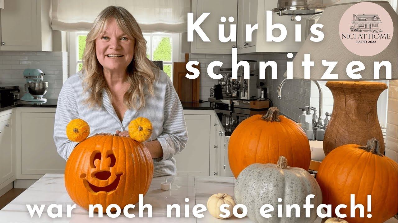 K&uuml;rbis schnitzen f&uuml;r Halloween mit vielen Tipps und kostenlosen Vorlagen