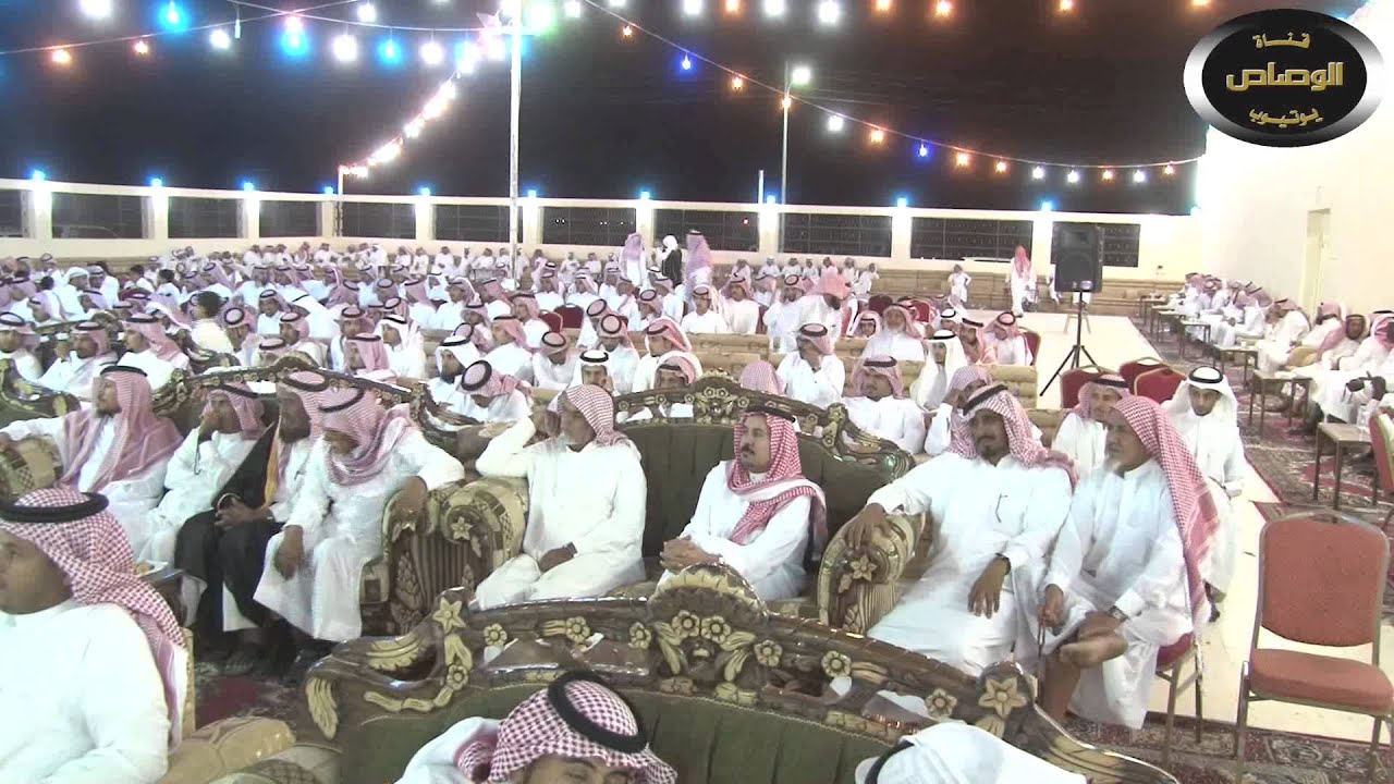 افراح الزهاميل من قبيلة بني عزيز من مطير حفل زواج جماعي ( الحفل الخطابي )
