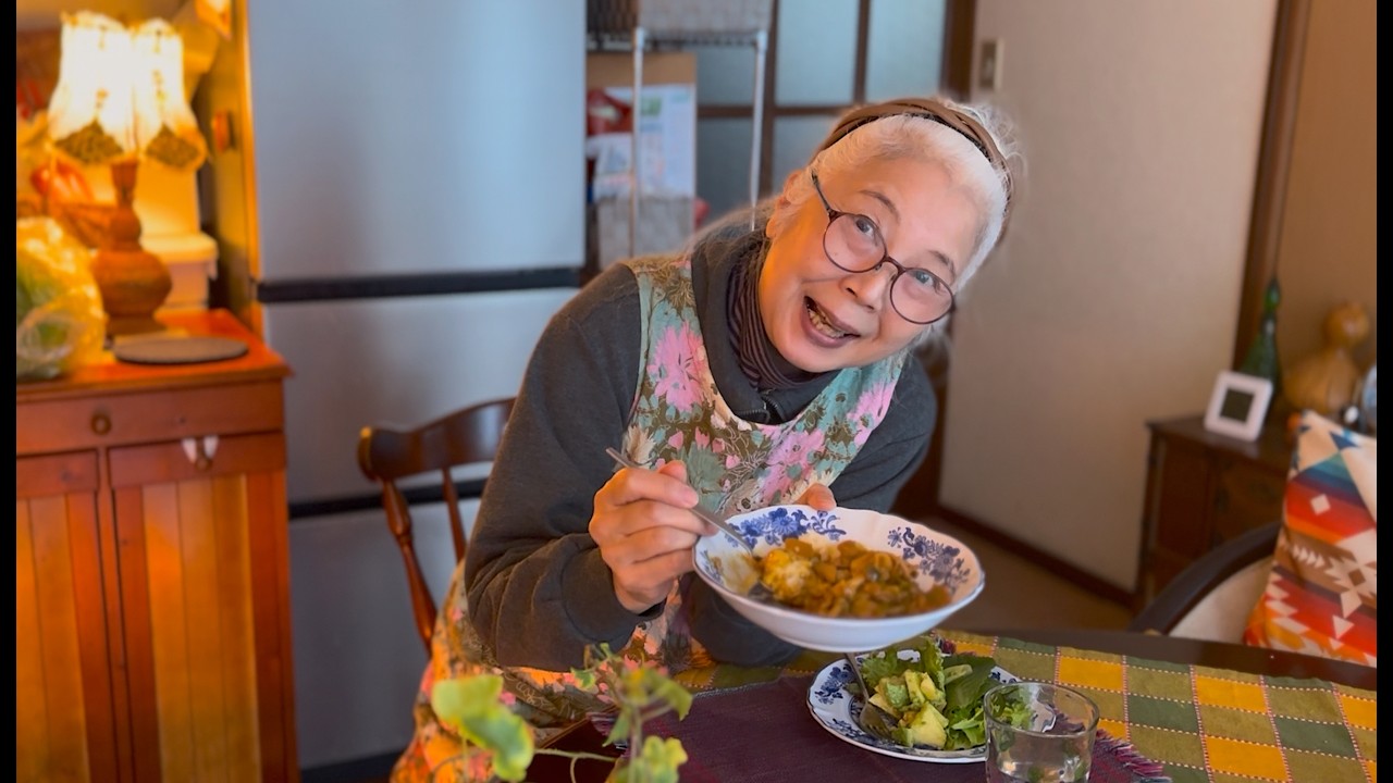 山に帰ると姿が変わるの？里の家の一週間・時短和風カレーを紹介します