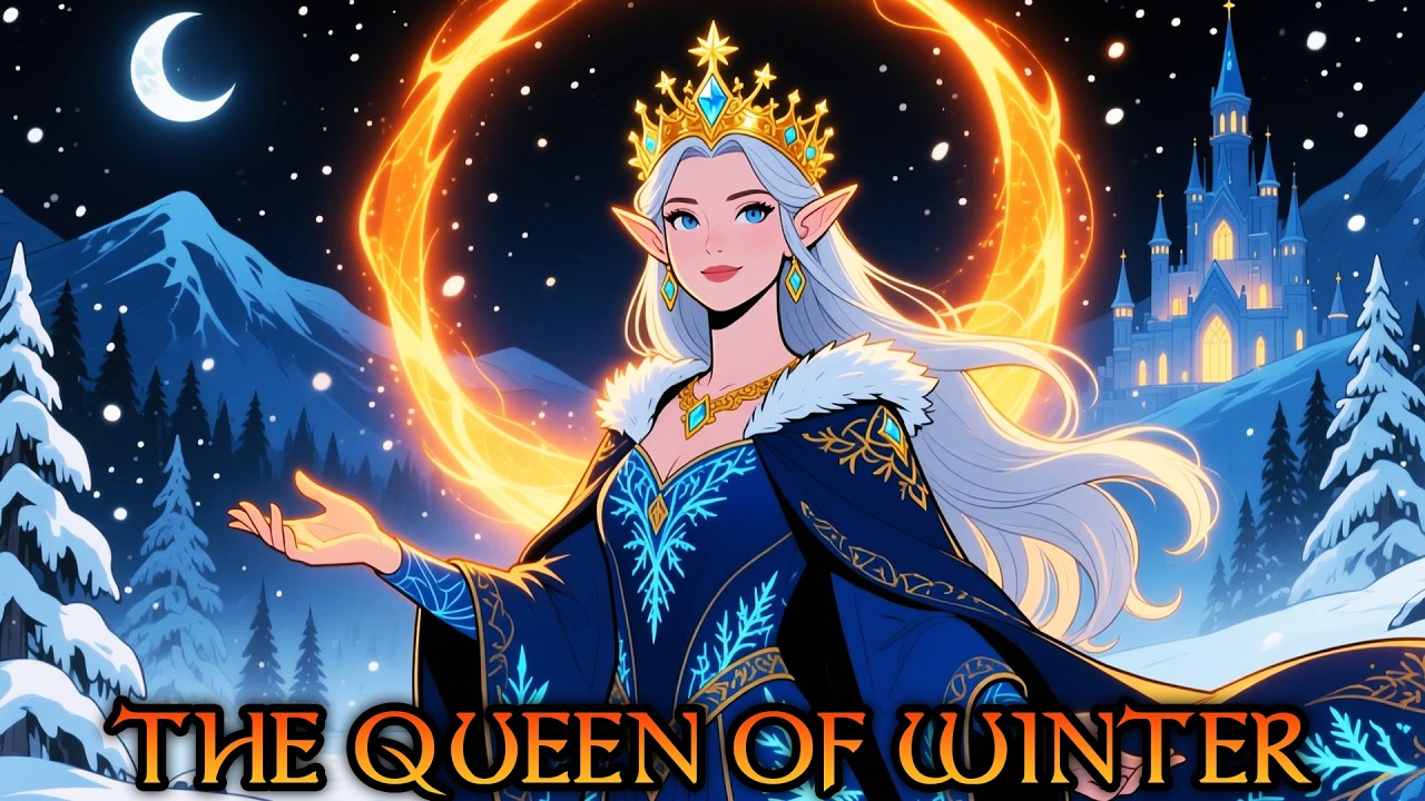 The Queen of Winter | Folk and Fantasy Journey Song (Lyrics Video)