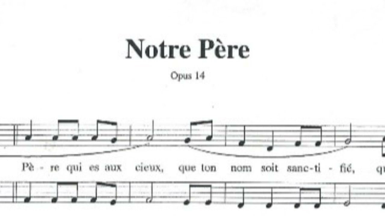 Duruflé, Notre Père