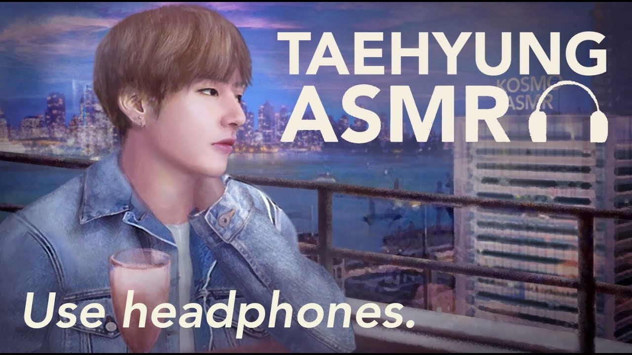 Bar chillout with Taehyung 🍷 BTS ASMR (for sleep/relaxation)