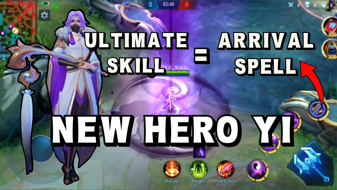 New Hero Yi &lsquo; Yin-yang Geomancer&rsquo; (Magnet Mage) | Skill Effects Gameplay - Mobile Legends Bang Bang