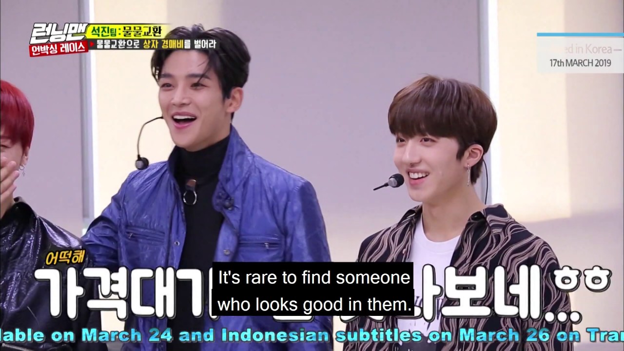 [Hotclip Awards] «RUNNINGMAN» встретился с SF9 и одел их в старую модную одежду Seok-jin (ENG sub)