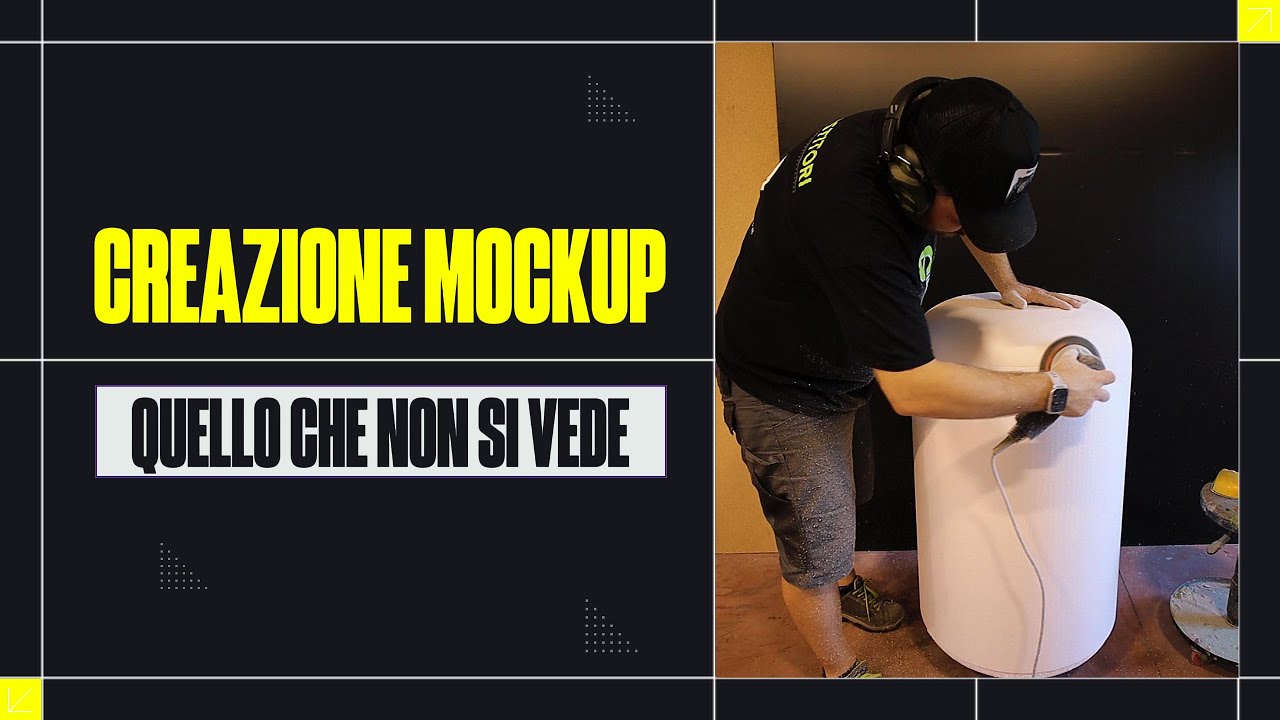 Dal Polistirolo al Prodotto Finito | Mockup Gigante di un Flacone in Scala Maggiorata