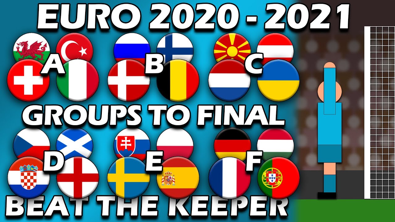 Beat The Keeper ⚽ EURO 2020 2021 ⚽ Group Matches to Final