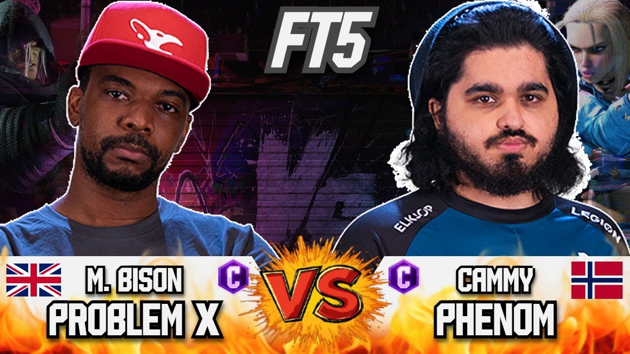 SF6 🔥 Problem X (M. Bison) vs Phenom (Cammy) 🔥 High-Level Battle FT5 Showdown | Street Fighter 6