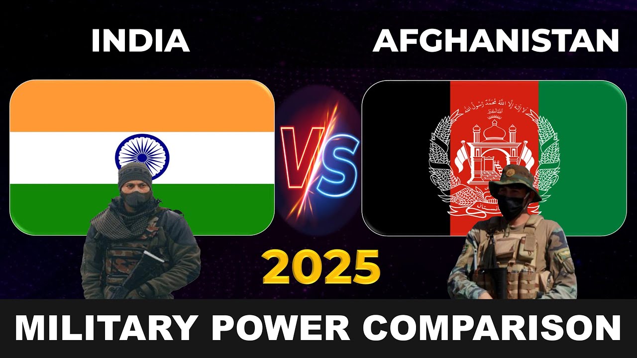 India vs Afghanistan Military Power 2025 | Afghanistan vs India Military Power 2025