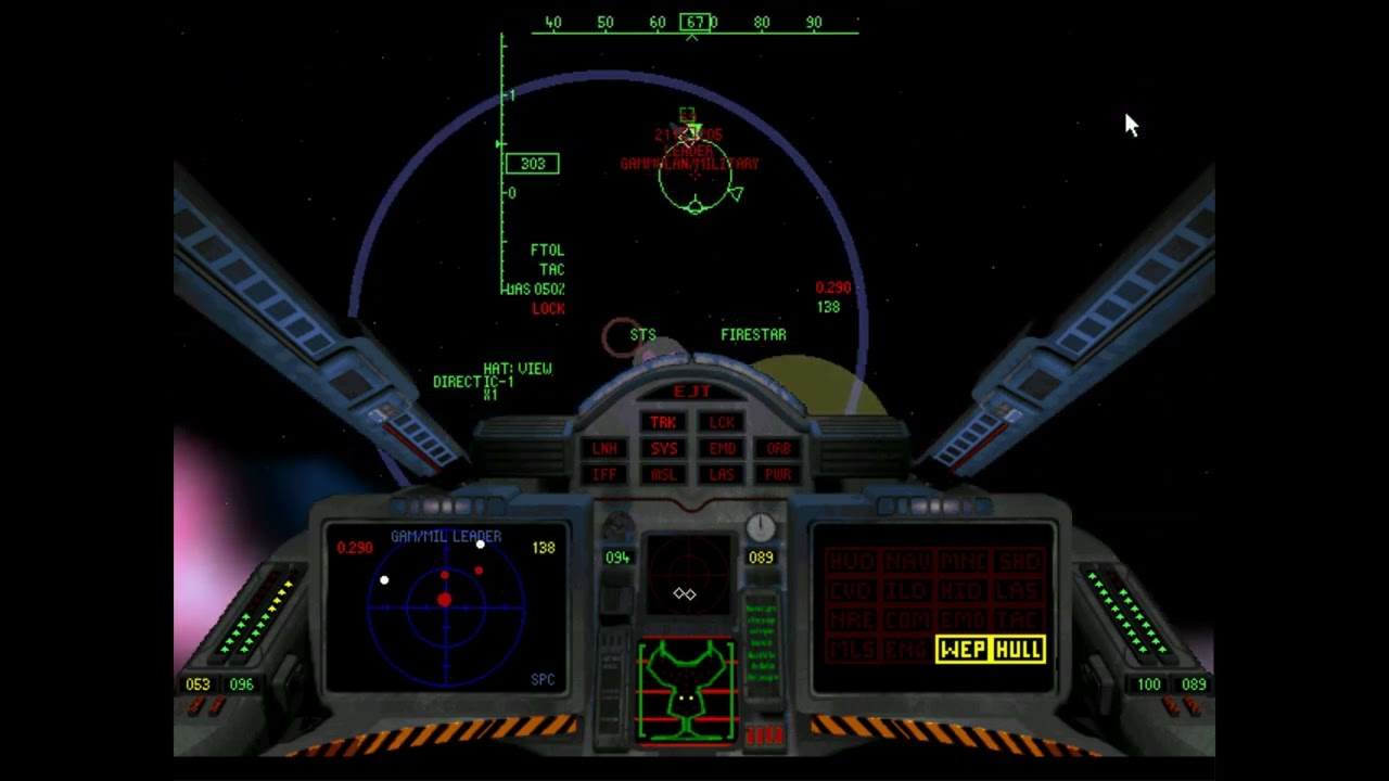 Testing Battlecruiser 3000AD v2.0 in PCem