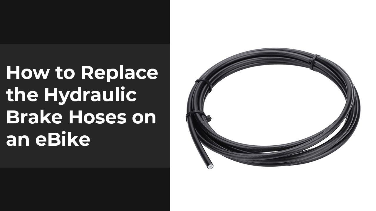 How to Replace the Hydraulic Brake Hoses on an Ebike