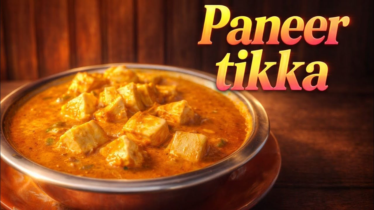 ಢಾಬಾ ಸ್ಟೈಲ್ ಪನ್ನೀರ್ ಮಸಾಲಾ ಗ್ರೇವಿ Smoky paneer cubes cooked in rich,creamy masala Paneer Tikka Masala