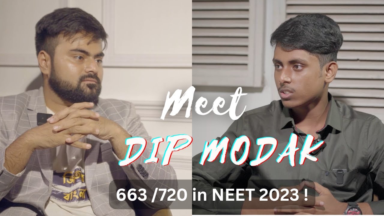 Meet our local boy Dip Modak scored 663/720 in NEET 2023