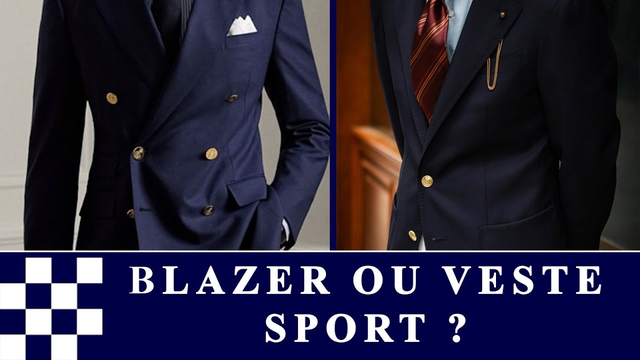 Blazer ou Veste Sport: Comment les différencier et (bien) les porter !