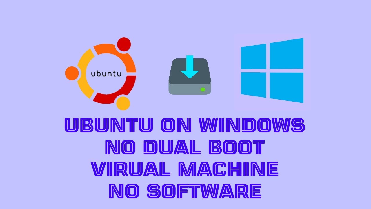 How To Install Linux (Ubuntu) On Windows Virtually | No Dual OS | No Software | Virtual Machine.