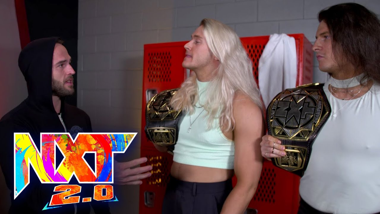 Roderick Strong argues with The Creed Brothers about his actions: WWE NXT, May 17, 2022