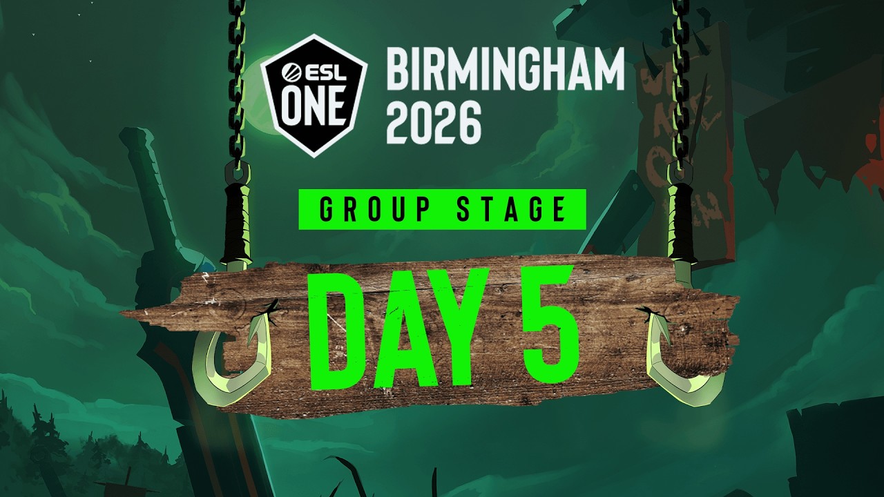 ESL One Birmingham 2026 &ndash; Dzień 5 &ndash; Pełny program