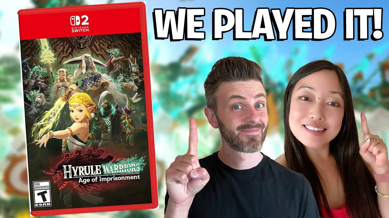 Мы нашли и сыграли в демоверсию Hyrule Warriors: Age of Imprisonment [Влог]