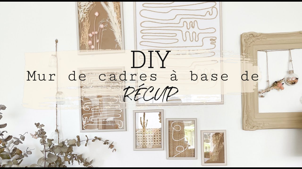 𝘋𝘐𝘠 ☞ 𝙼𝚄𝚁 𝙳𝙴 𝙲𝙰𝙳𝚁𝙴𝚂 à base de 𝘙𝘌𝘊𝘜𝘗