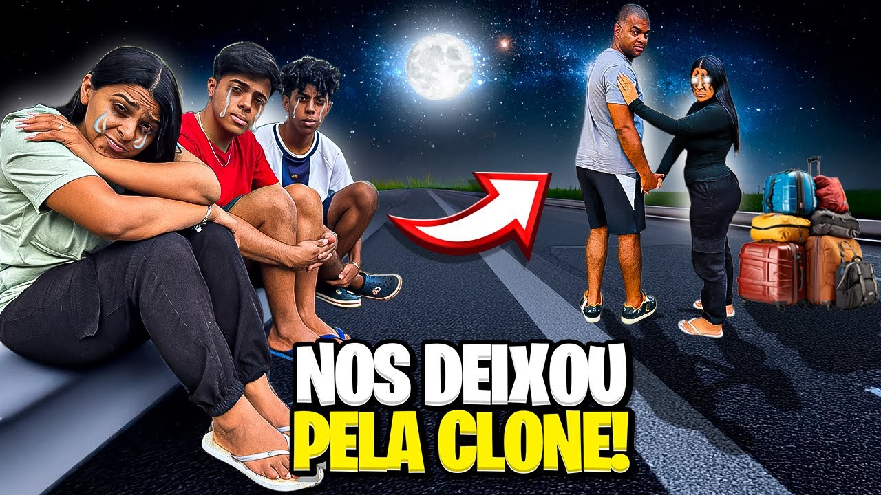 ELE FOI EMBORA COM A CLONE! ESTEVÃO E GABRIEL ESTÃO TRISTES!🥺💚💙