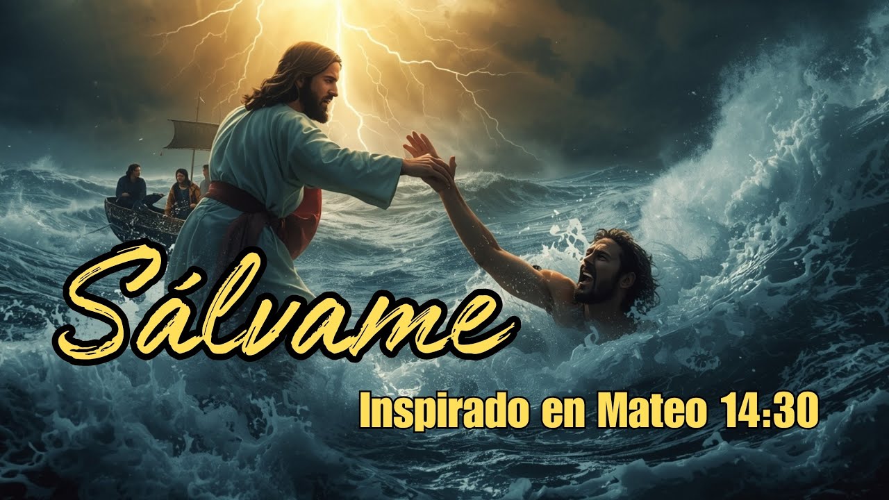 Sálvame Pedro y Jesus en laBarca#MusicaCristiana#Mateo14#Adoración #FeEnLaTormenta#AltarCall#Oración