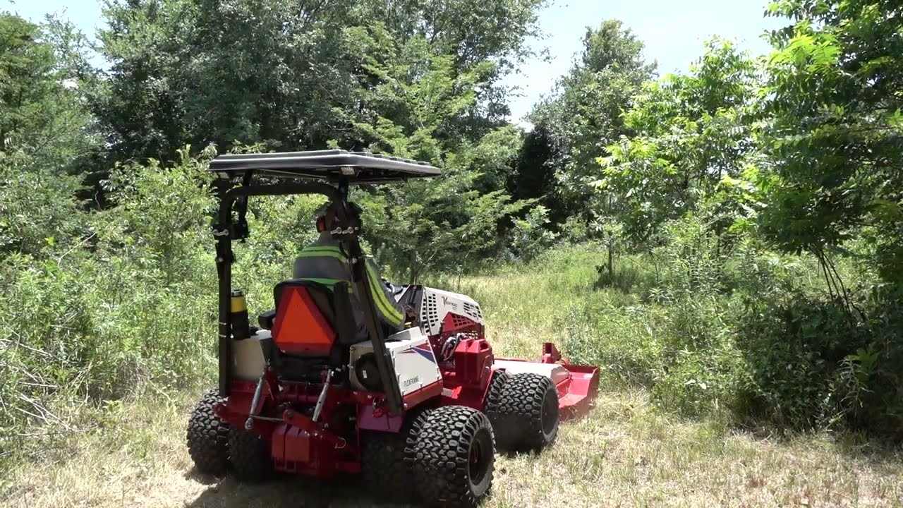 Clearing a Meadow - Ventrac - 4520Z - Tough Cut - HQ682
