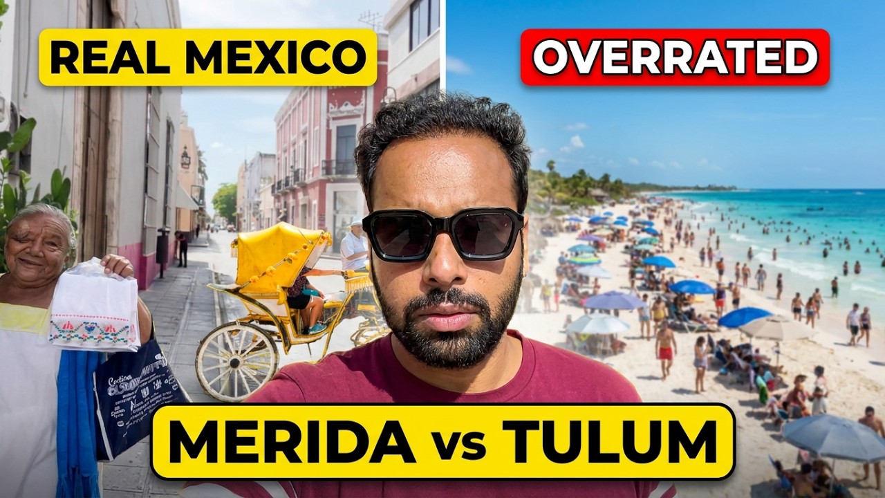 Why I Chose MERIDA over TULUM (The Real Mexico 🇲🇽)