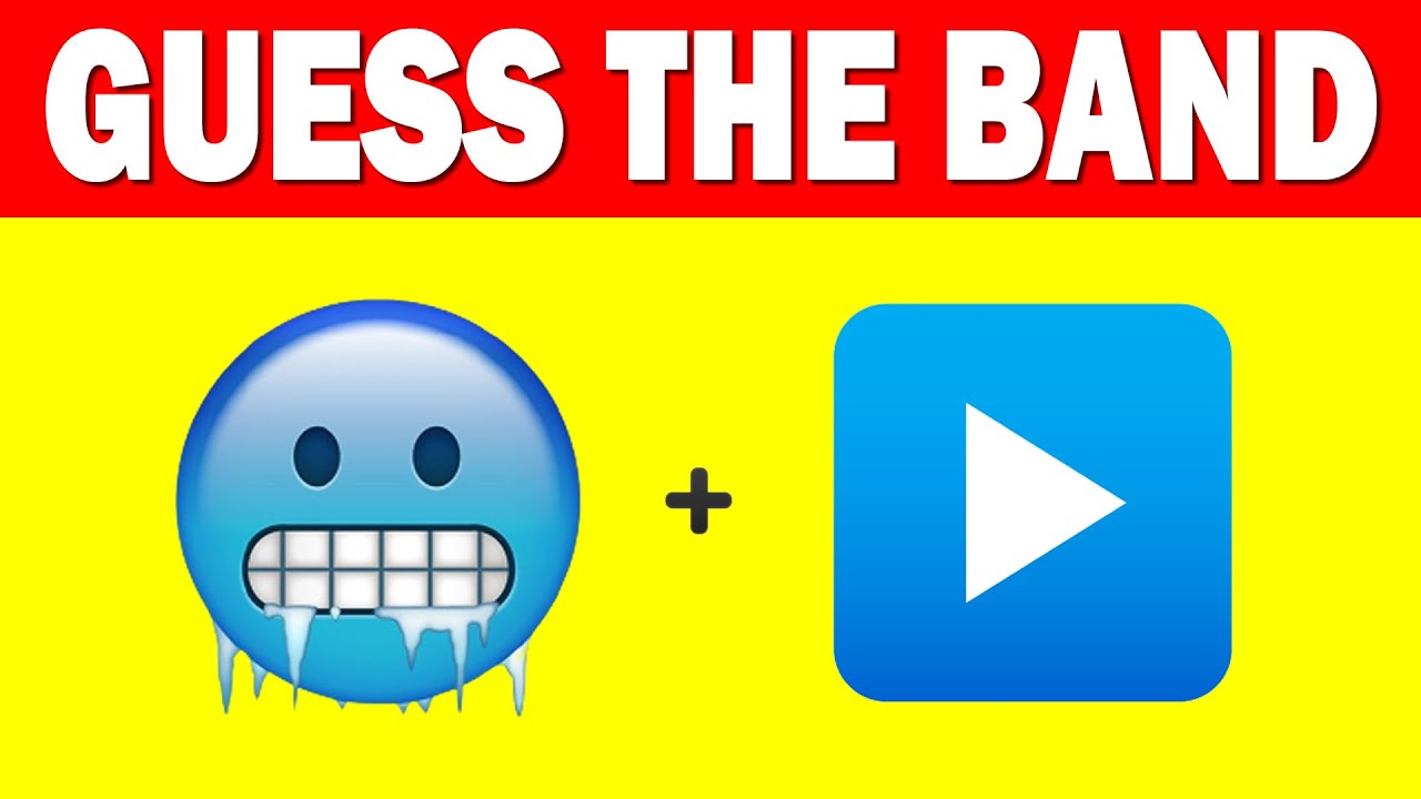 Guess THE BAND by Emoji | Popular Music Bands