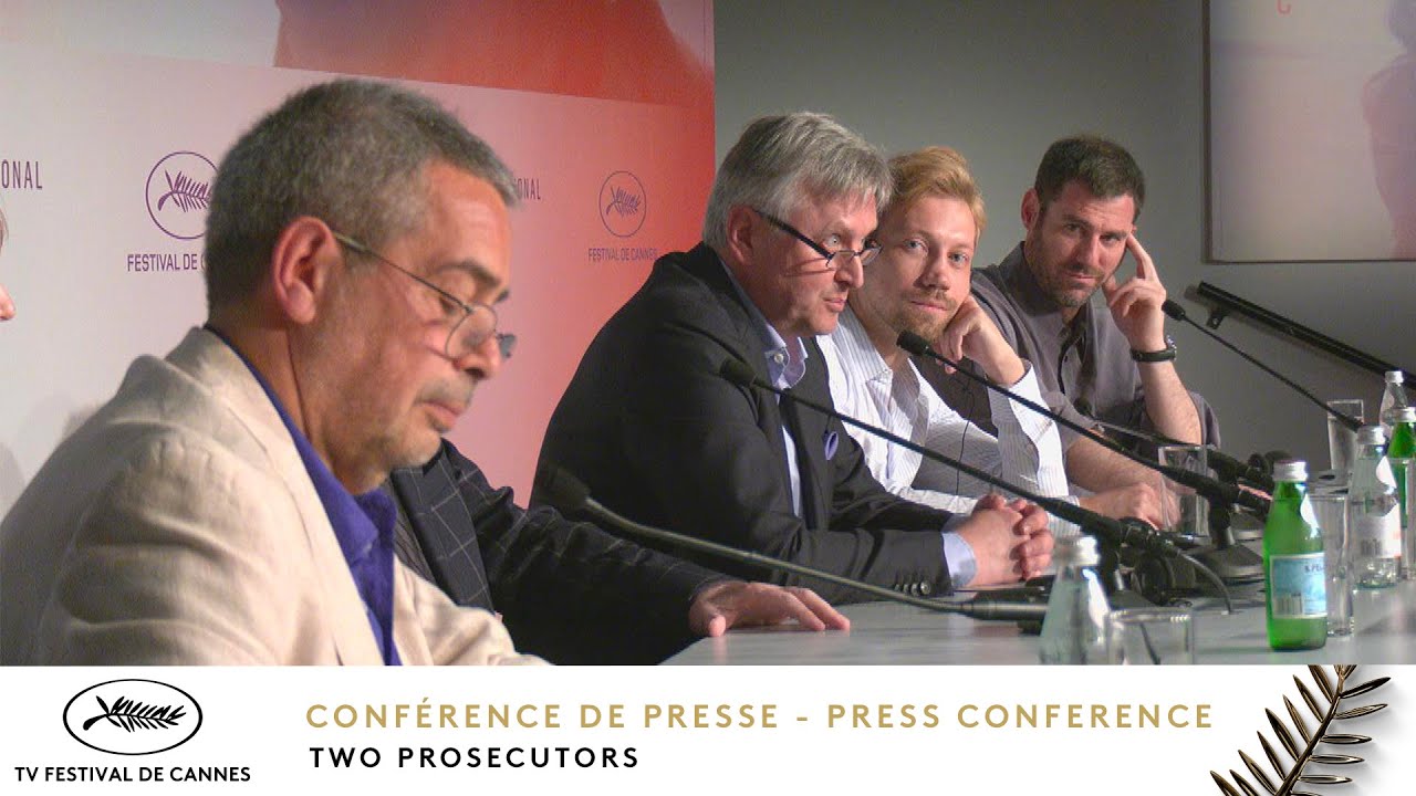 TWO PROSECUTORS - Conférence de presse - Version Française - Cannes 2025