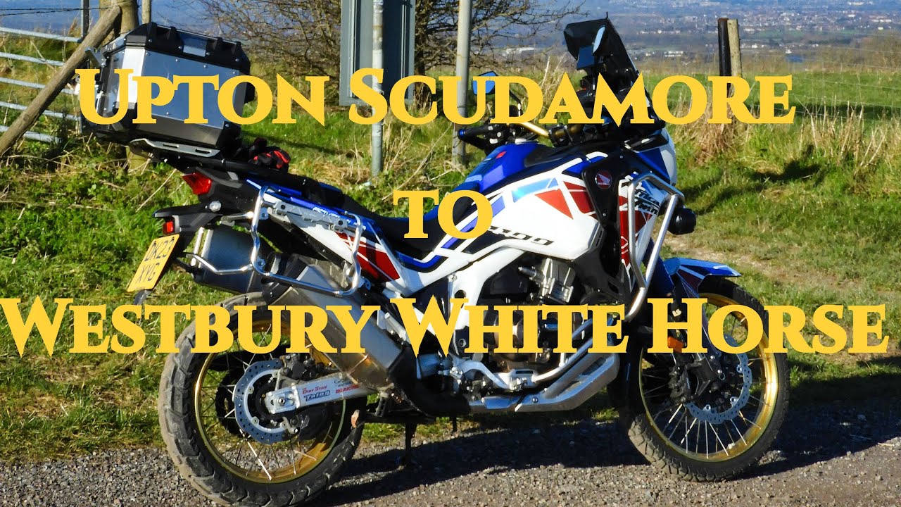 Green Lanes on an Africa Twin - Upton Scudamore to Westbury White Horse via Permissive Byway