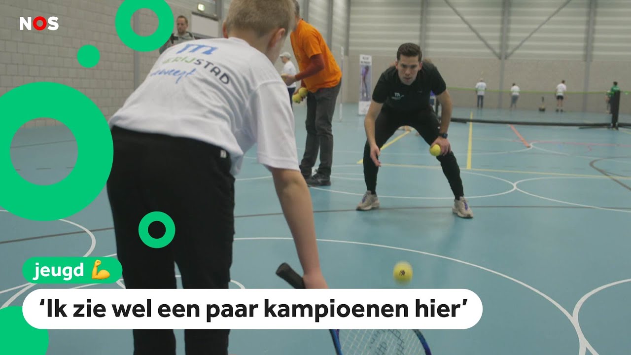 Nieuwe sport in Nederland: Blindentennis
