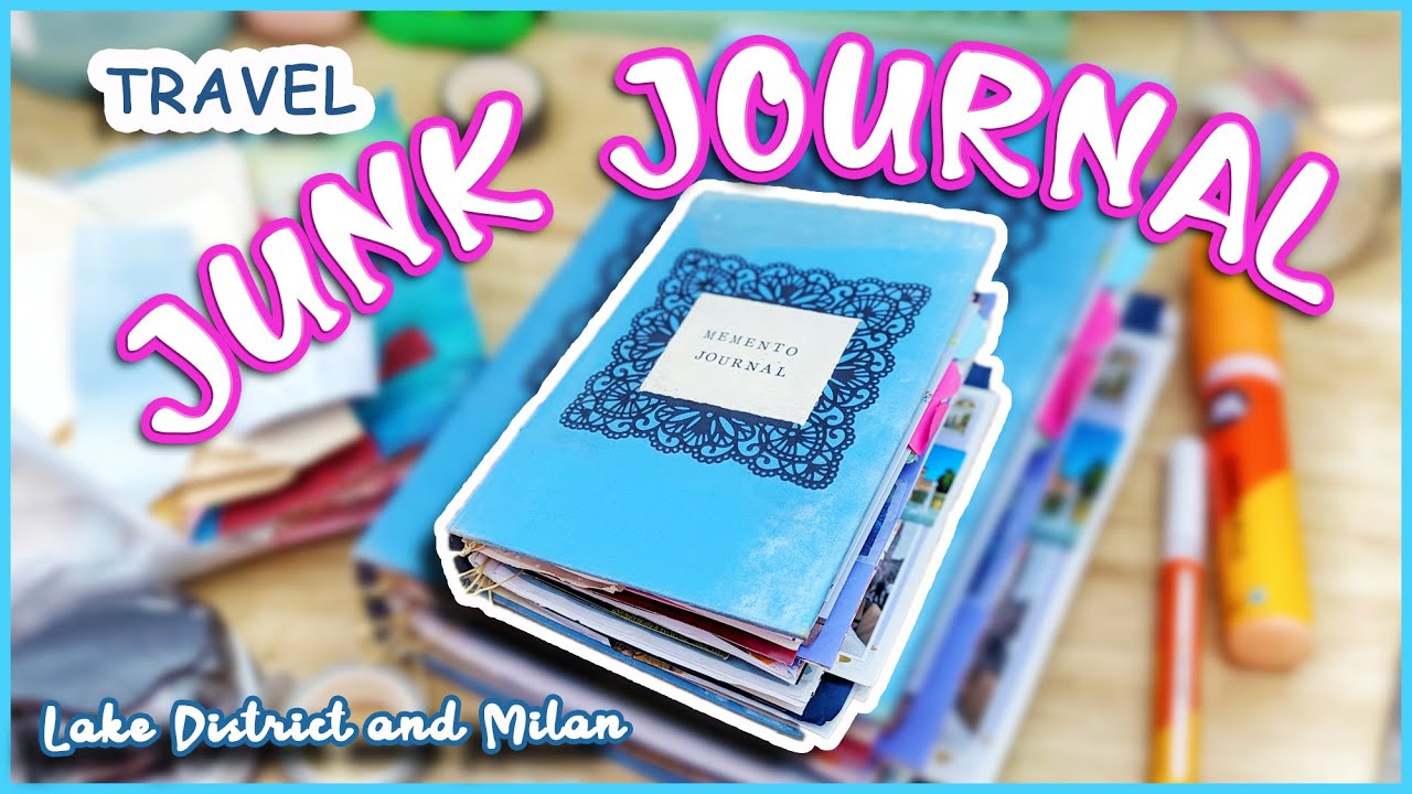 Junk Journaling For Travel #junkjournal #traveljunkjournal