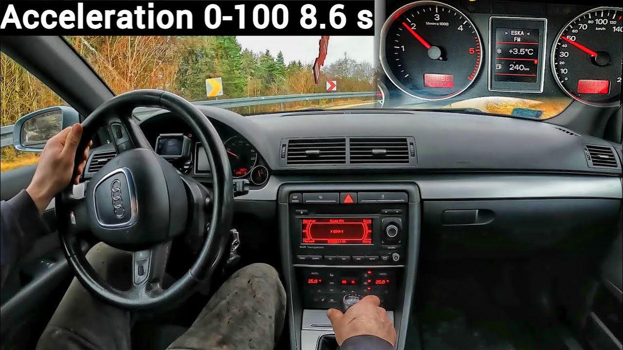 Audi A4 B7 2.0 Tdi S-Line /170 HP/ POV Test Drive #24 /Part 1/