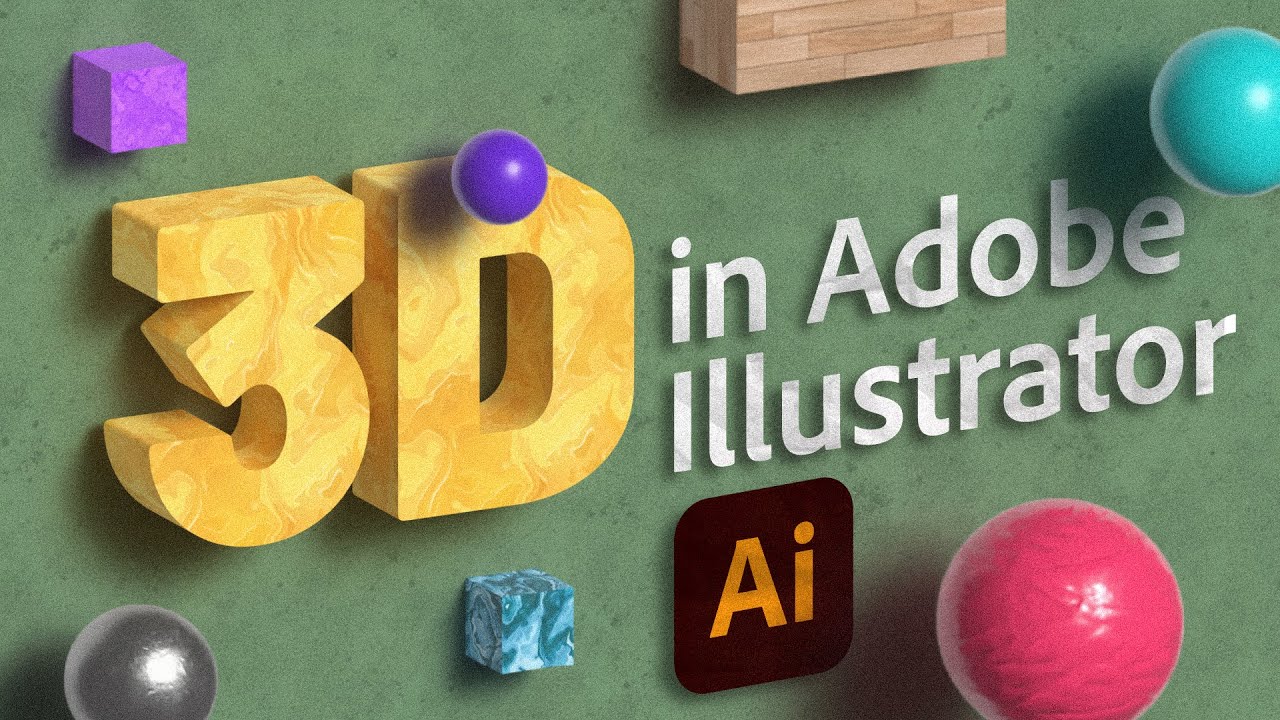 Как использовать 3D в Illustrator: ВСЕ, что вам нужно знать