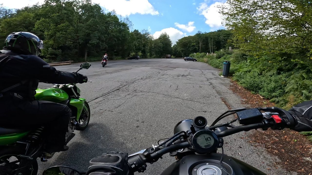 Yamaha XSR 700.Tour im Sauerland.( Pur Sound )