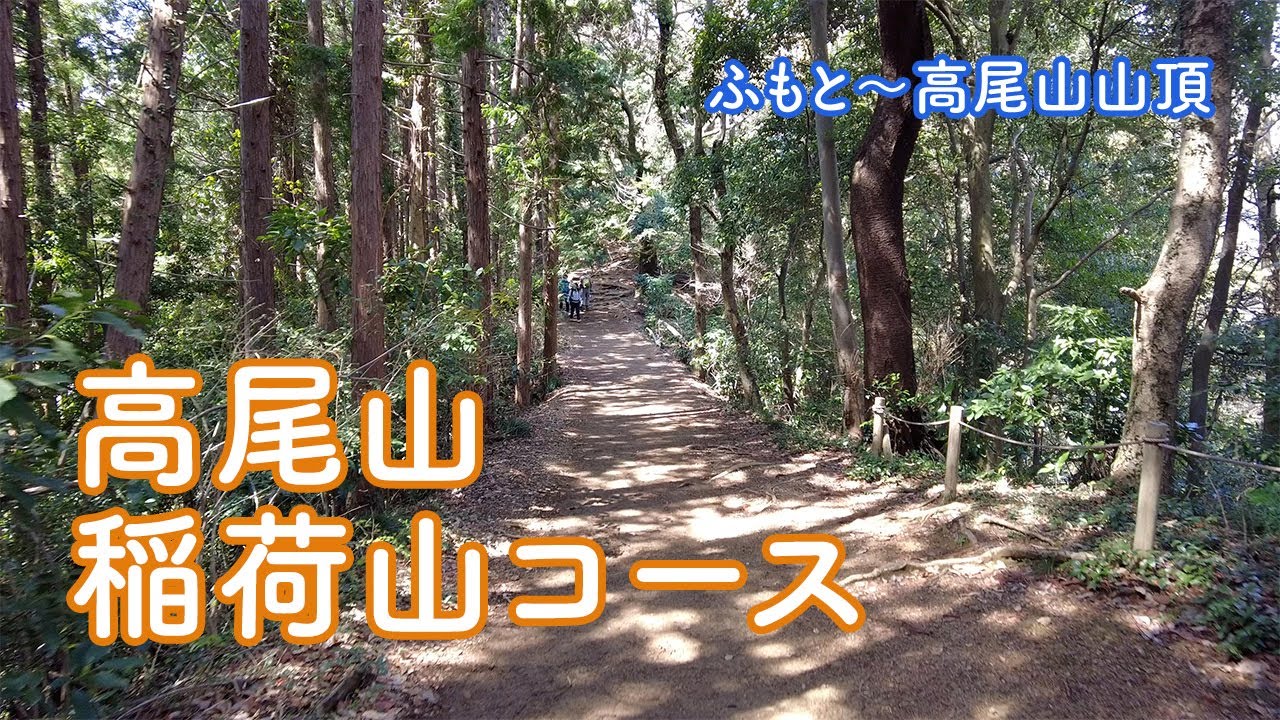 【高尾山】稲荷山コース / ふもと〜山頂まで / 高尾山で一番登山の雰囲気があるコース