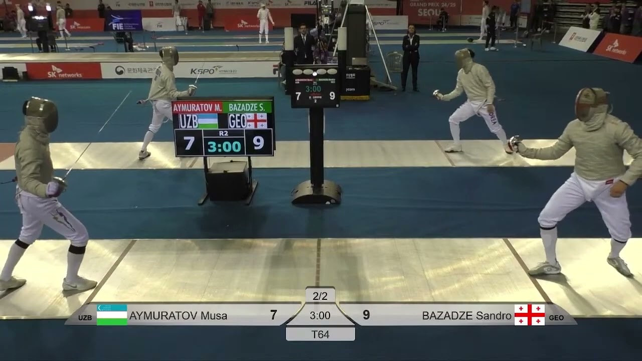 Seoul Grand Prix 2025 SMS - L64 - Musa Aymuratov UZB v Sandro Bazadze GEO